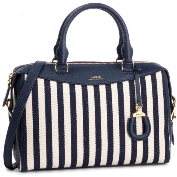 Ralph Lauren Double RL Handbags - Ralph Lauren Striped Handbag